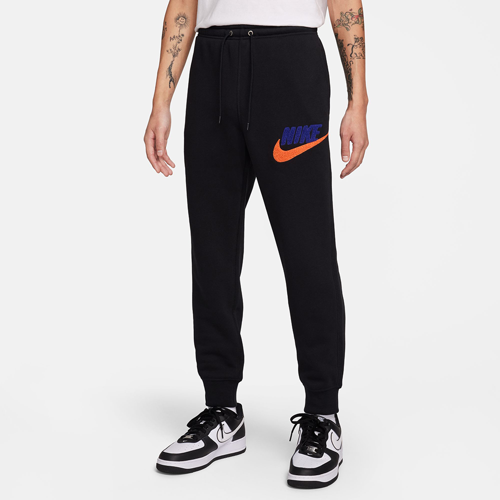 【NIKE】AS M NK CLUB BB JOGGER CHNL FT 男 長褲 運動褲 黑色-FN3095010