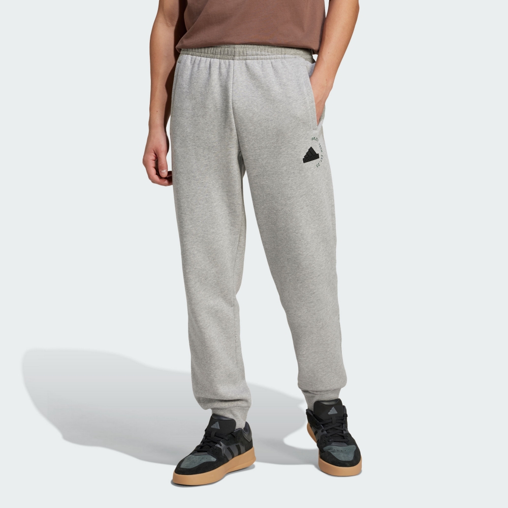 【ADIDAS】BL FL PNT GD Q4 長褲 男 運動褲 灰色-IX1347