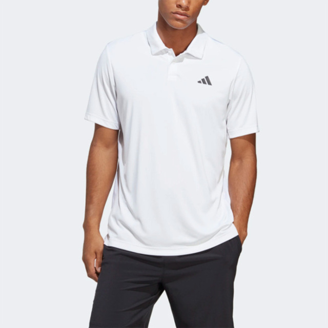 Adidas Club Polo [HS3277 男 短袖上衣 POLO衫 運動 網球 休閒 吸濕 排汗 亞洲版 白