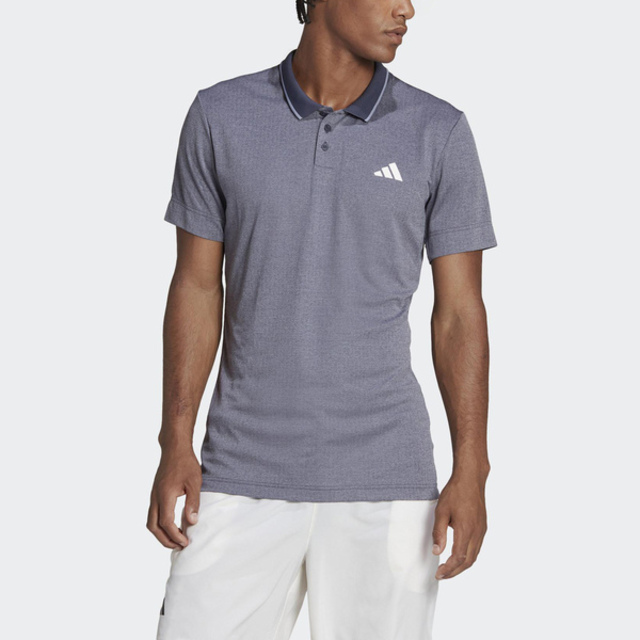 Adidas T Freelift Polo [HS3315 男 POLO衫 短袖 上衣 亞洲版 網球 訓練 灰藍