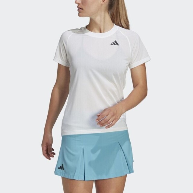 Adidas Club Tee [HS1449 女 短袖上衣 網球 運動 休閒 吸濕 排汗 透氣 舒適 白