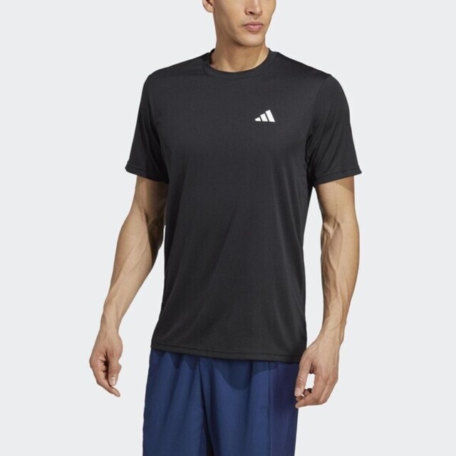 Adidas Tr-es Base T [IC7428 男 短袖上衣 運動 訓練 健身 吸濕 排汗 舒適 亞洲版 黑