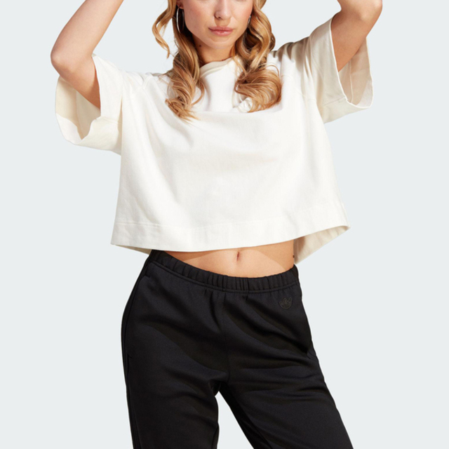Adidas ESS T-Shirt [IK5764 女 短袖 上衣 T恤 亞洲版 休閒 簡約 寬鬆 棉質 三葉草 白