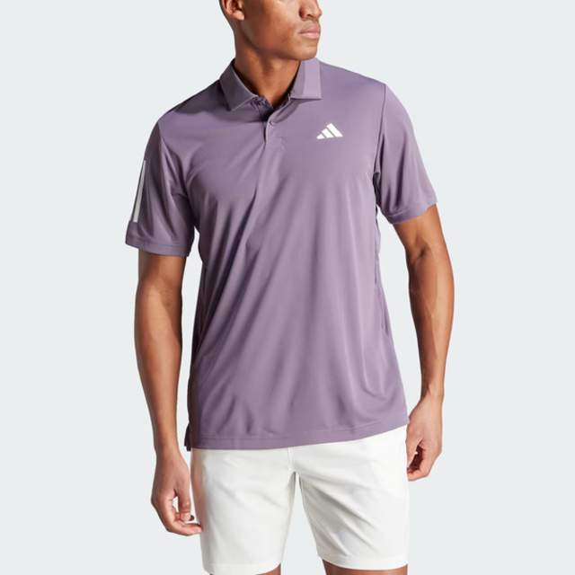 Adidas Club 3str Polo [IJ4873 男 POLO衫 短袖 上衣 運動 網球 訓練 亞洲版 暗紫