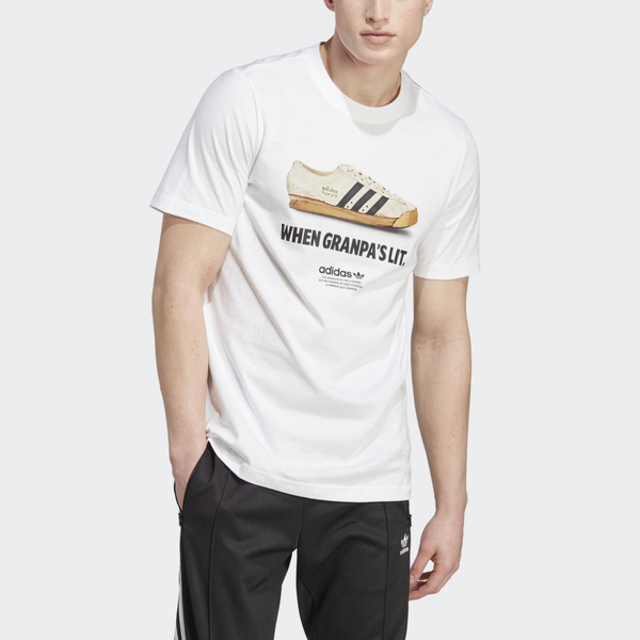 Adidas New Age Tee [IC8871 男 短袖 上衣 T恤 亞洲版 休閒 經典 復古 純棉 穿搭 白