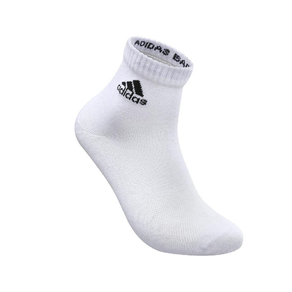 adidas 愛迪達 襪子 P1 Explosive 男女款 白 黑 短襪 單雙入 透氣 運動襪 台灣製 MH0003