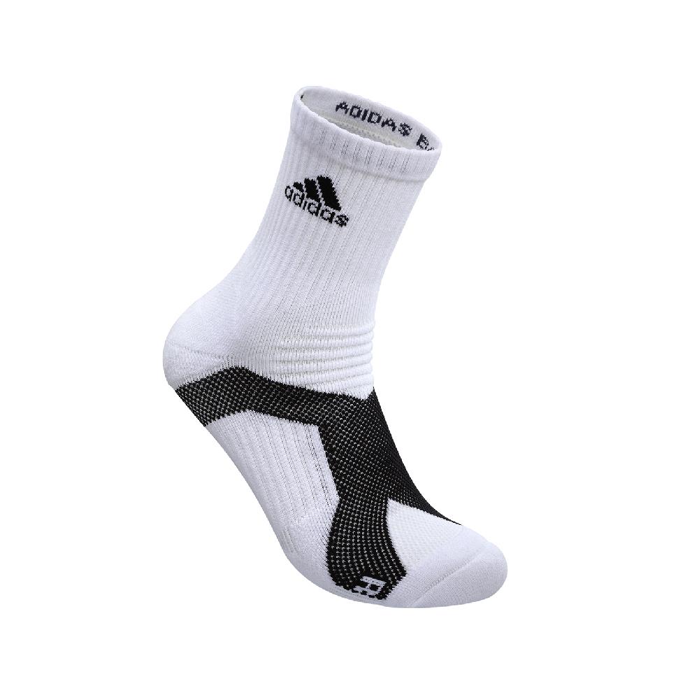adidas 愛迪達 襪子 P5.1 Explosive Mid 男女款 白 黑 X型包覆 中筒襪 運動襪 MH0015