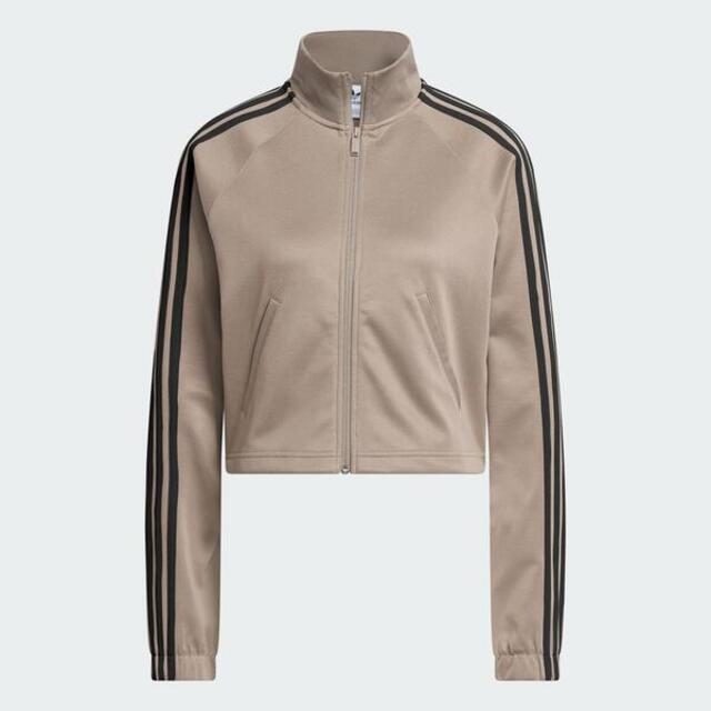 Adidas OG Warm Up JKT IJ5228 女 立領 外套 夾克 亞洲版 運動 經典 休閒 淺咖啡