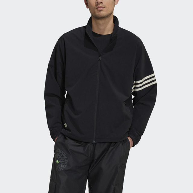 Adidas New C Tracktop HM1868 男 外套 運動 休閒 經典 國際版 立領 舒適 黑