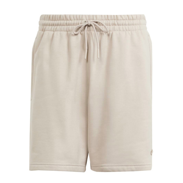 Adidas P ESS Short FT [IR7880 男 短褲 棉褲 運動 休閒 三葉草 棉質 簡約 舒適 米色