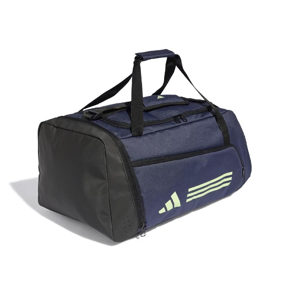 adidas 愛迪達 健身包 Essentials 3-Stripes 藍 綠 可調背帶 旅行袋 IR9820