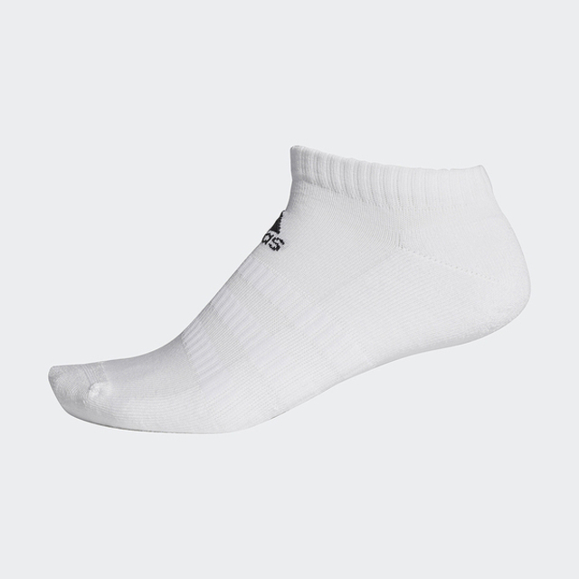 Adidas Cush Low 1PP [DZ9388 男女 踝襪 運動 休閒 支撐 棉質 舒適 包覆 簡約 白