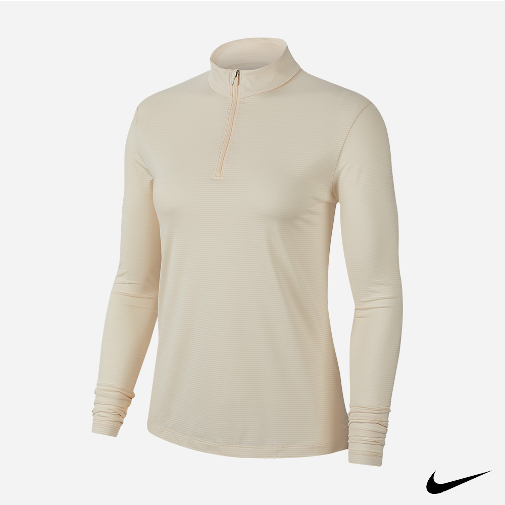 Nike 女 運動休閒長袖上衣 粉橘 BV0236-838