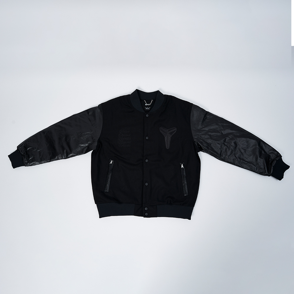 Nike Destroyer Jacket 男 黑色 Kobe 曼巴精神 休閒 皮革 外套 FB6983-010