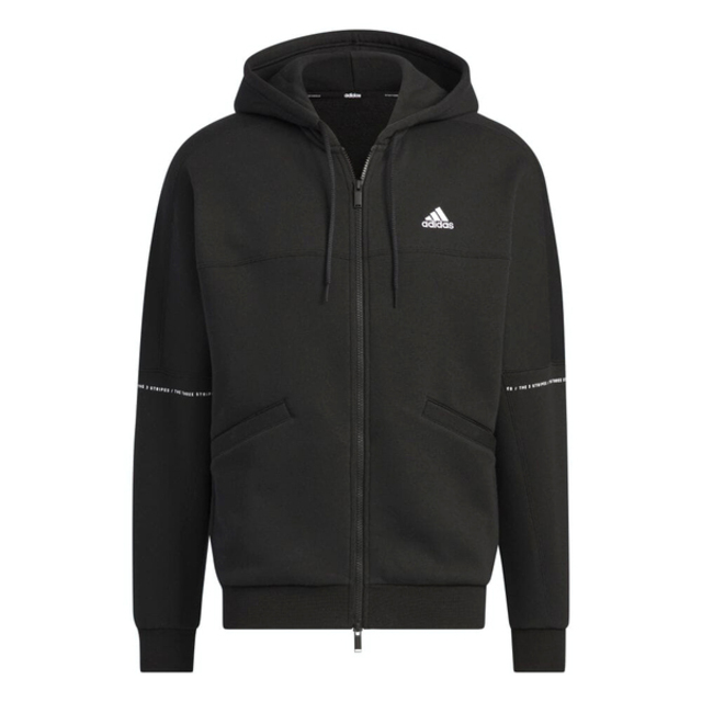 Adidas Word FL FZ HD [IK7357 男女 連帽 外套 運動 訓練 休閒 棉質 舒適 黑