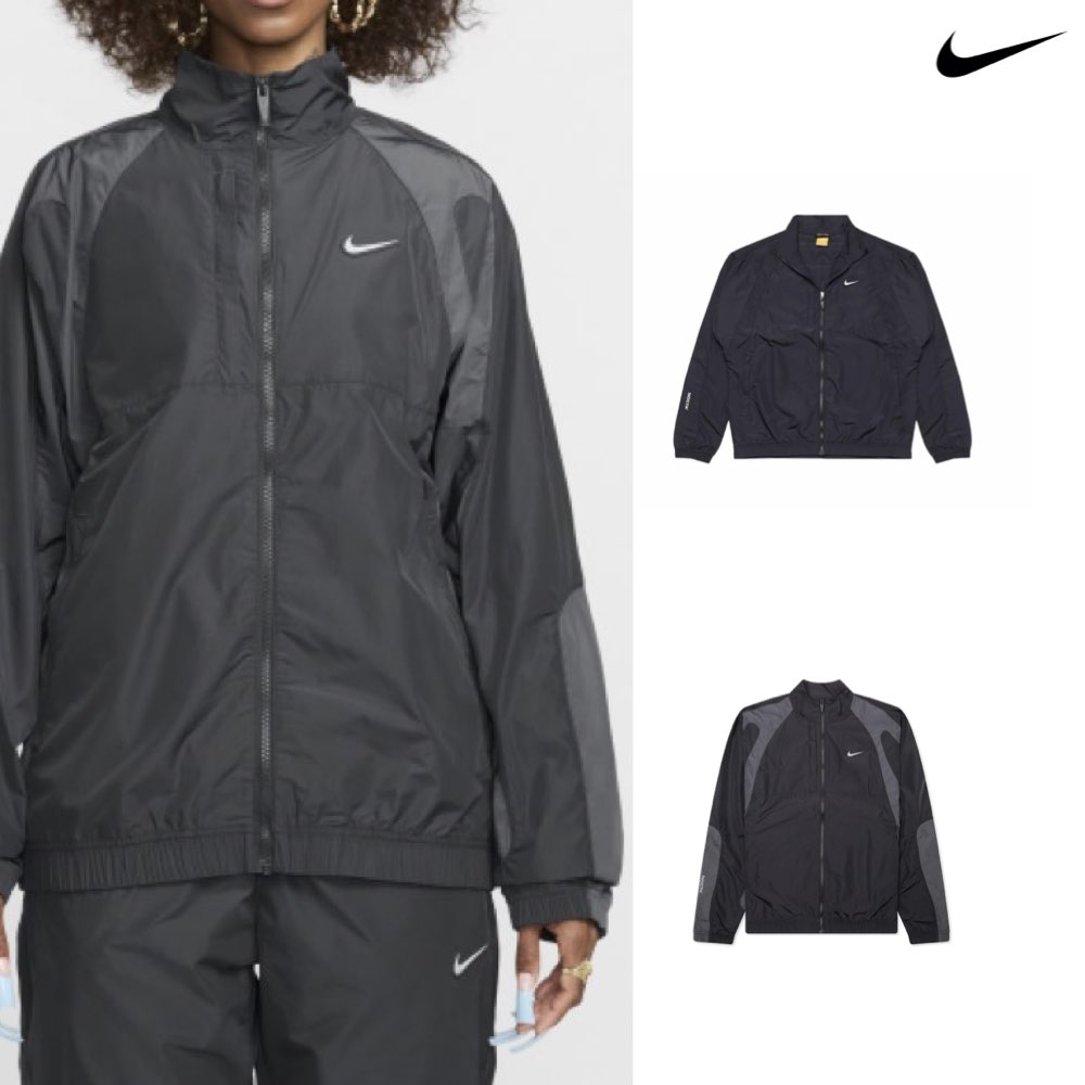Nike x Nocta Jacket 風衣外套 黑/鐵灰 FN7666-010/FN7666-060