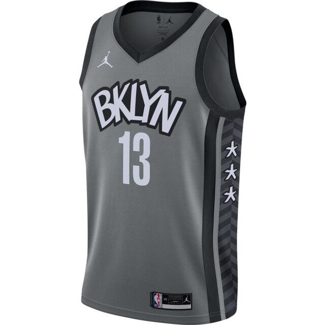 Nike NBA Brooklyn Kevin Durant 20 [CV9469-002 男 球衣 籃網 厄文 深灰