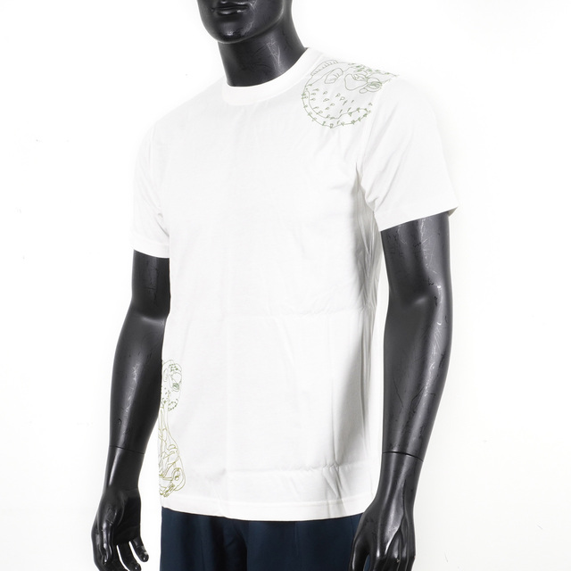 Nike LAB BEARBRICK [148744-110 男 短袖 上衣 T恤 積木熊 棉質 舒適 柔軟 白