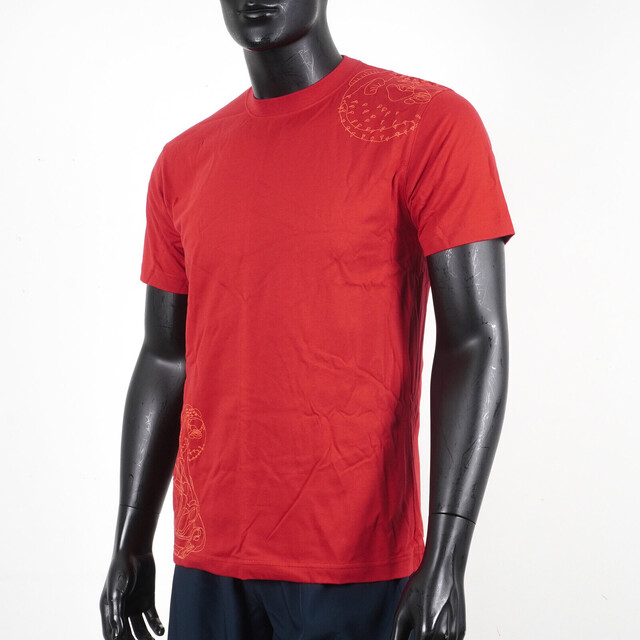 Nike LAB BEARBRICK [148744-648 男 短袖 上衣 T恤 積木熊 棉質 舒適 柔軟 紅