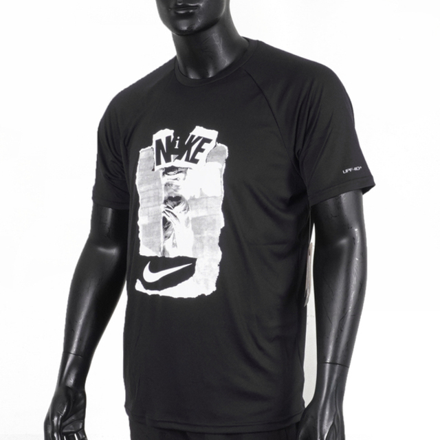Nike Ripped [NESSD655-001 男 短袖 上衣 T恤 運動 慢跑 防曬衣 抗UV 速乾 透氣 黑