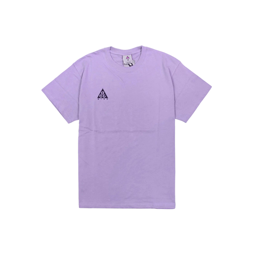 Nike Acg 短袖 淡紫刺繡Logo BQ7343-583