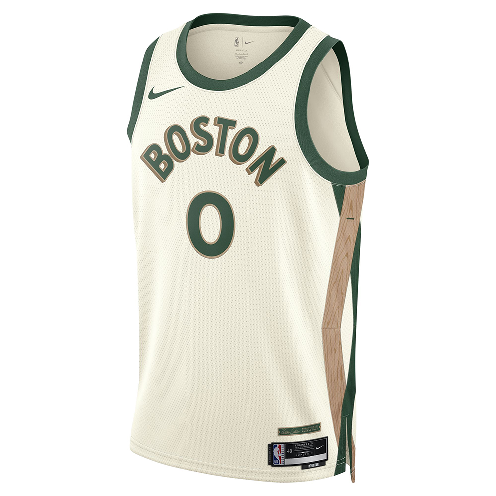NIKE 波士頓塞爾特人隊 BOS MNK CE 23 米白綠 背心 男 NBA 透氣 DX8488-133