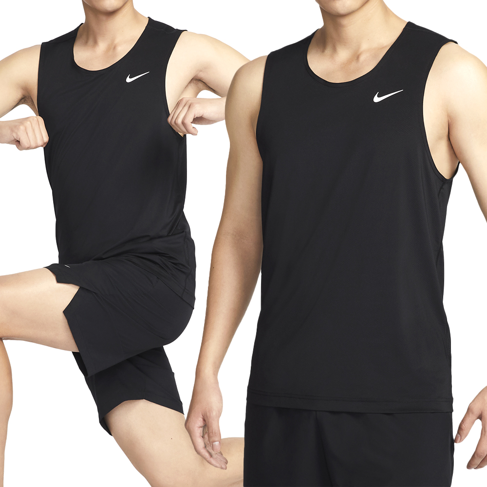 Nike NK DF Ready Tank 男款 黑色 運動 慢跑 休閒 無袖 透氣 排汗 背心 DV9814-010