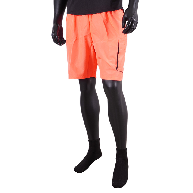 Nike Solid [NESSB521-821 男 短褲 九吋 海灘褲 運動 休閒 快乾 透氣 內裏褲 口袋 橘