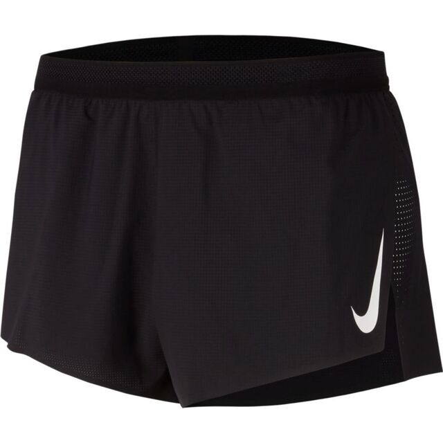 Nike AS M Aroswft 2in Short [CJ7838-010 男 短褲 運動 慢跑 透氣 輕盈 黑白