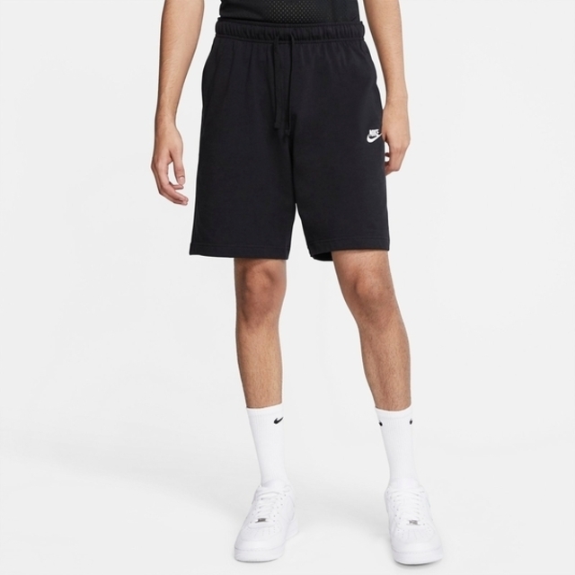 Nike AS M NSW Club Short JSY [BV2773-010 男 短褲 棉褲 基本款 休閒 黑