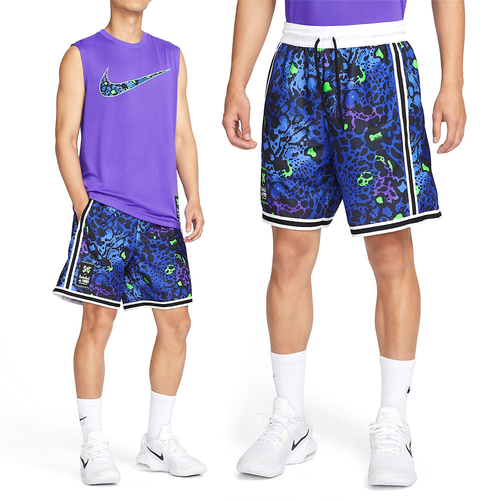 Nike Dri-FIT DNA Basketball 男 藍 網眼 抽繩 舒適 籃球 排汗 短褲 FQ0352-480