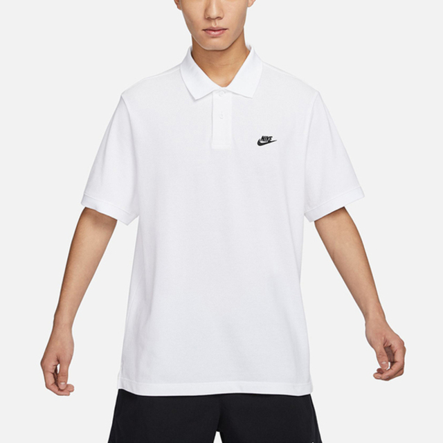 Nike AS M NK CLUB SS POLO PIQUE [FN3895-100 男 POLO衫 短袖上衣 白