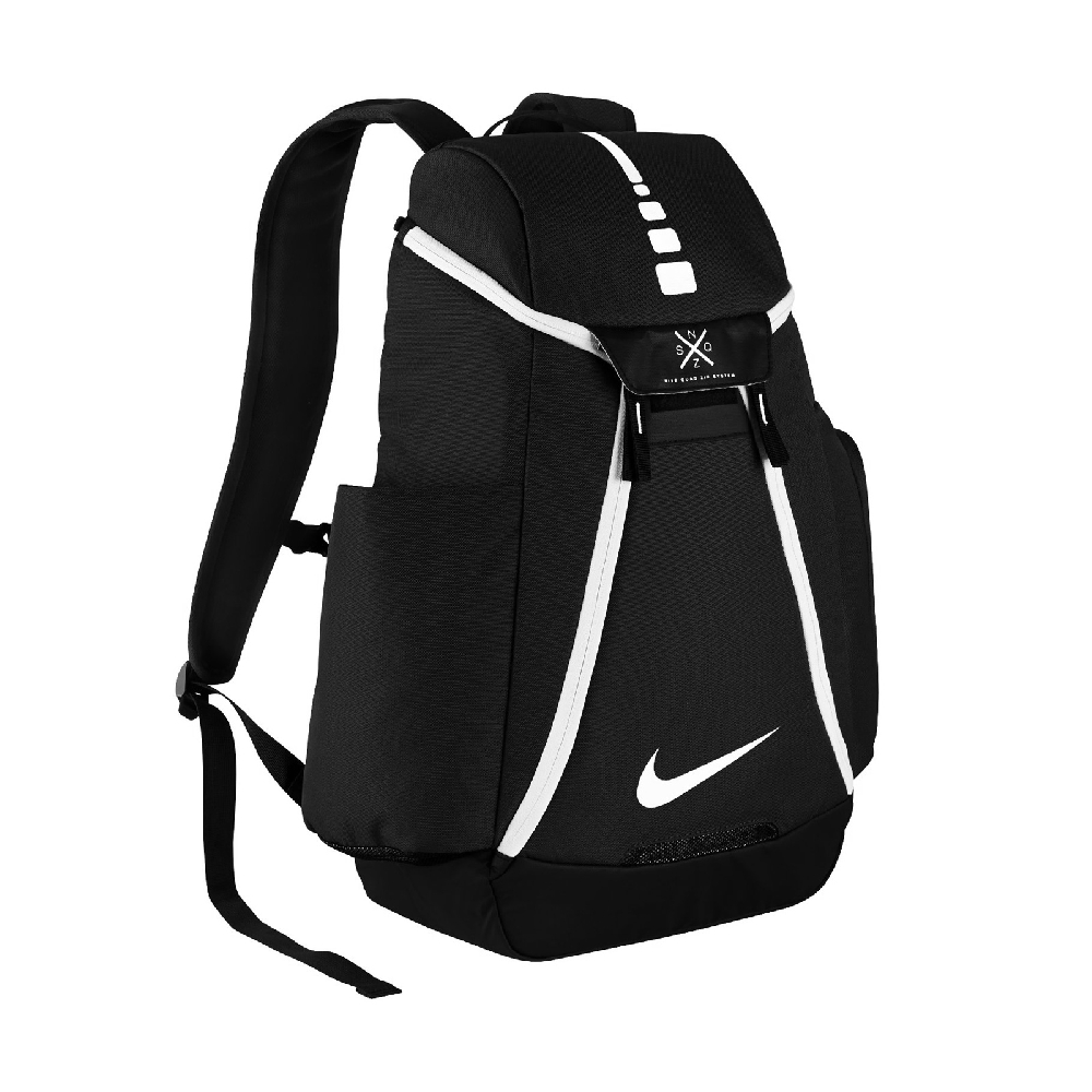Nike 後背包 Hoops Elite Max Air Team 男女款 大容量 籃球 運動 旅行包 黑 白 DM0399-010