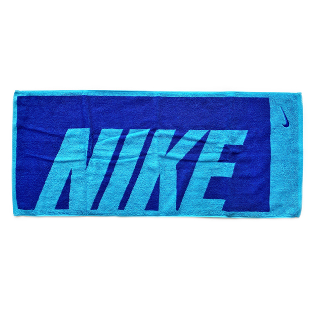 Nike Jacquard Towel [N1001539438MD 毛巾 運動 吸汗 柔軟 35x80cm 藍