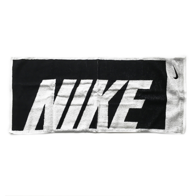 Nike Jacquard Towel 35x80cm [N1001539036MD 運動 毛巾 吸汗 柔軟 黑白
