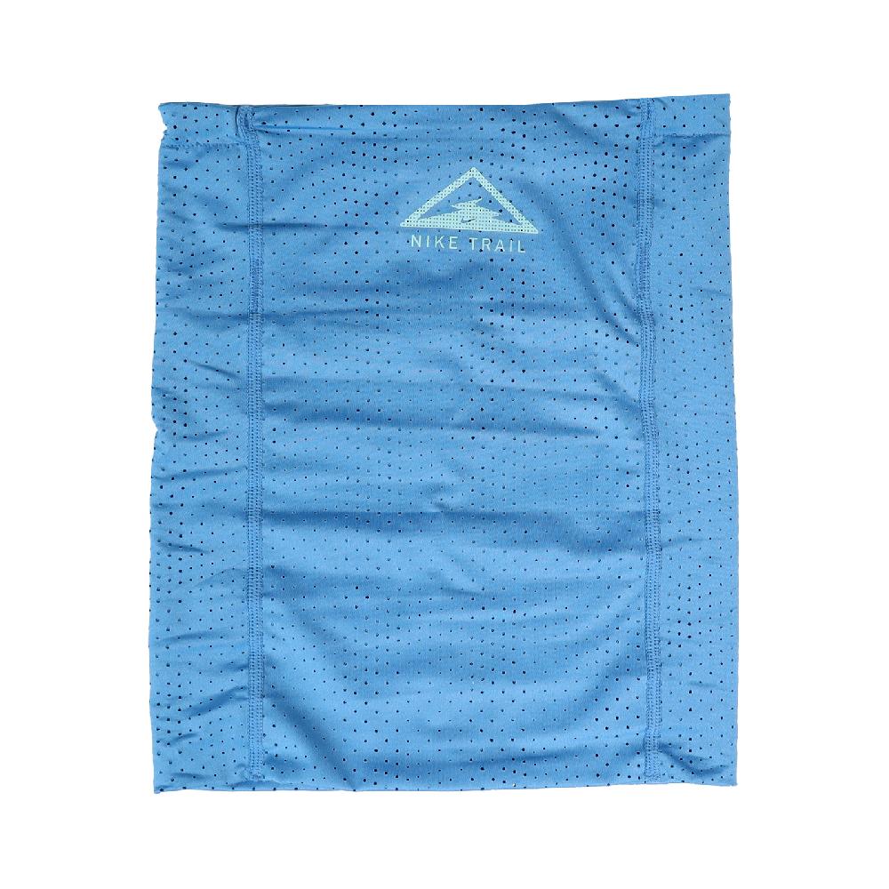 Nike 圍膊 Trail Neck Wrap 水藍 吸濕 快乾 透氣 可調式拉繩 可放冰袋 N100344848-2OS