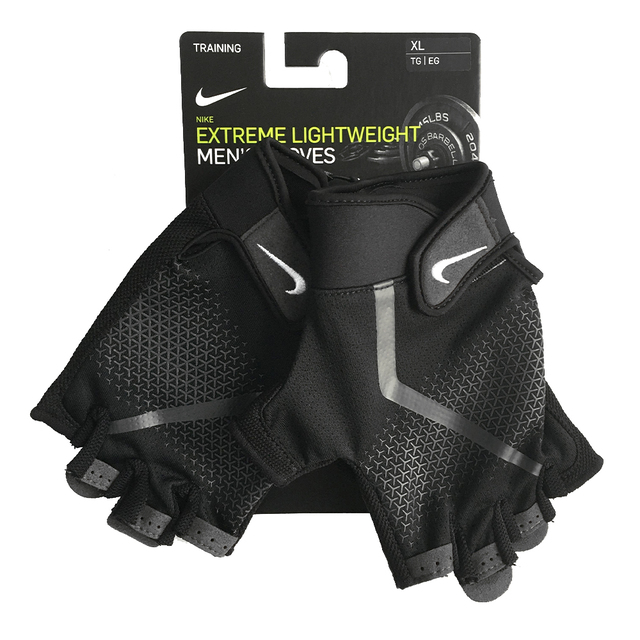 Nike Extreme Fitness [AC4229-945 男 輕量 手套 訓練 健身 保護 透氣 黑灰