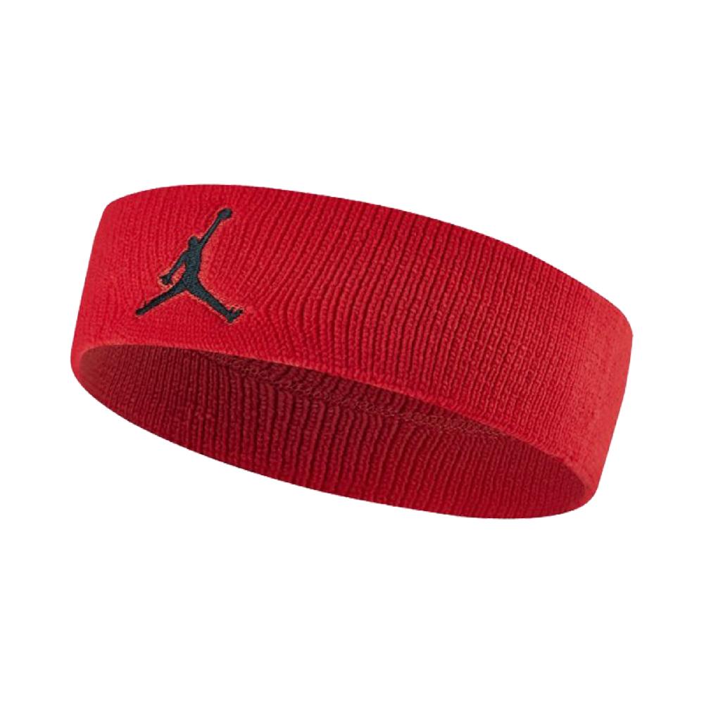 Nike 頭帶 Jordan Dri-FIT Headband 喬丹 飛人 吸濕排汗 快乾 運動休閒 紅 黑 JKN0060-5OS