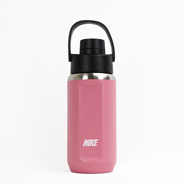 Nike SS Recharge [N100364364112 大口徑 保冷瓶 運動 休閒 健身 350ML 粉紅