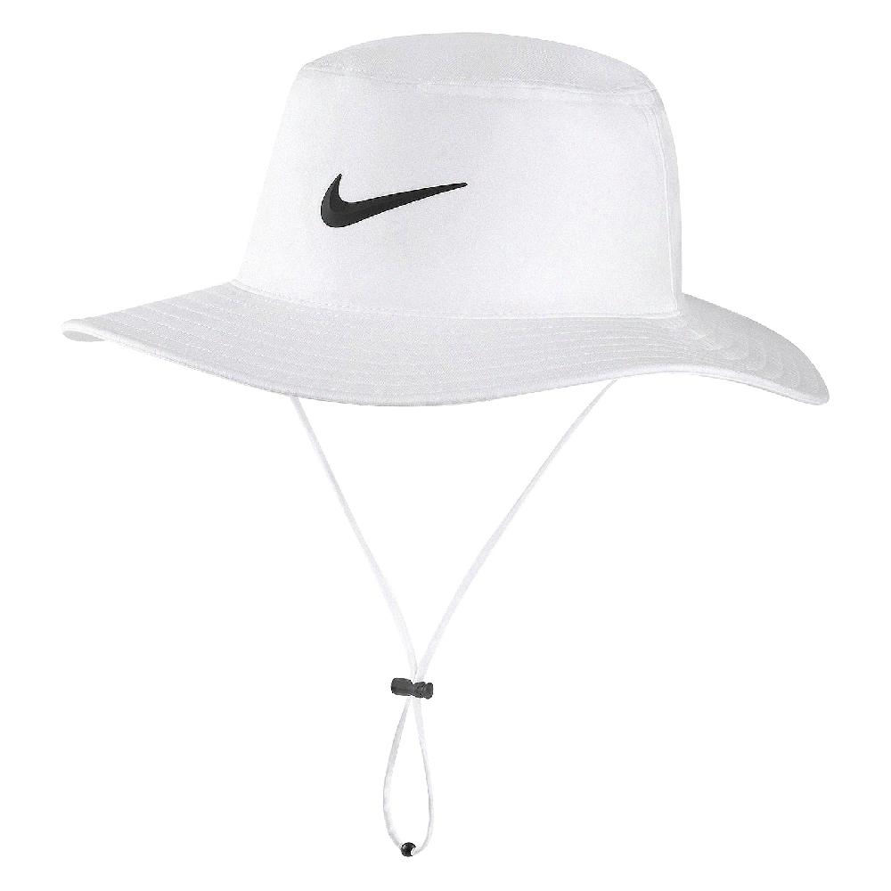 Nike 帽子 UV Golf 男女款 白 高爾夫 漁夫帽 登山帽 抗紫外線 寬帽 DH1910-100
