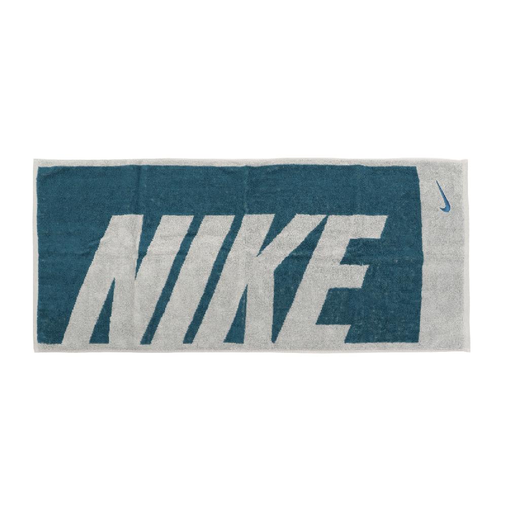Nike 耐吉 毛巾 Jacquard Towel 藍 灰 運動毛巾 純棉 大Logo N100153930-2MD