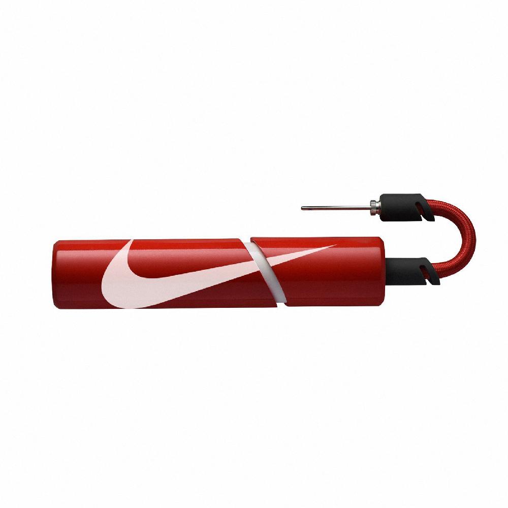 Nike 耐吉 打氣筒 Essential Ball Pump 攜帶方便 球類適用 球針 易收納 便利 紅 白 NKJ0168-1NS