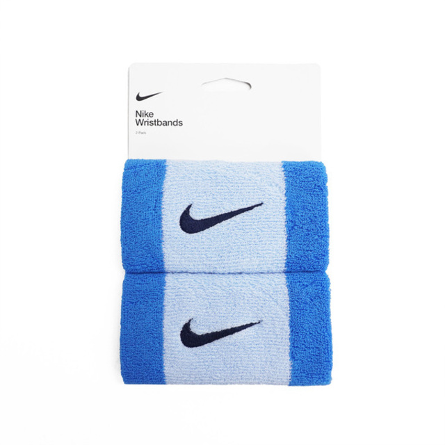 Nike Nike Swoosh [N0001586425OS 加長腕帶 2入 運動 打球 健身 吸濕 排汗 水藍