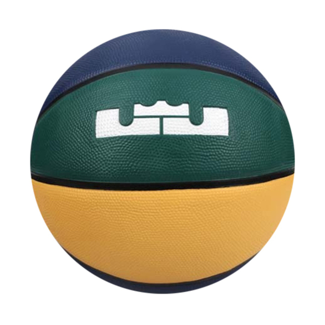 Nike Lebron Playground 4P [N000278449007 籃球 7號 耐磨 訓練 戶外 綠黃