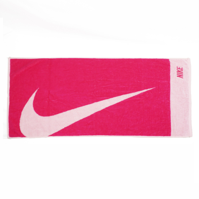 Nike Jacquard [AC2383-664 毛巾 運動 登山 居家 80x35cm LOGO 粉