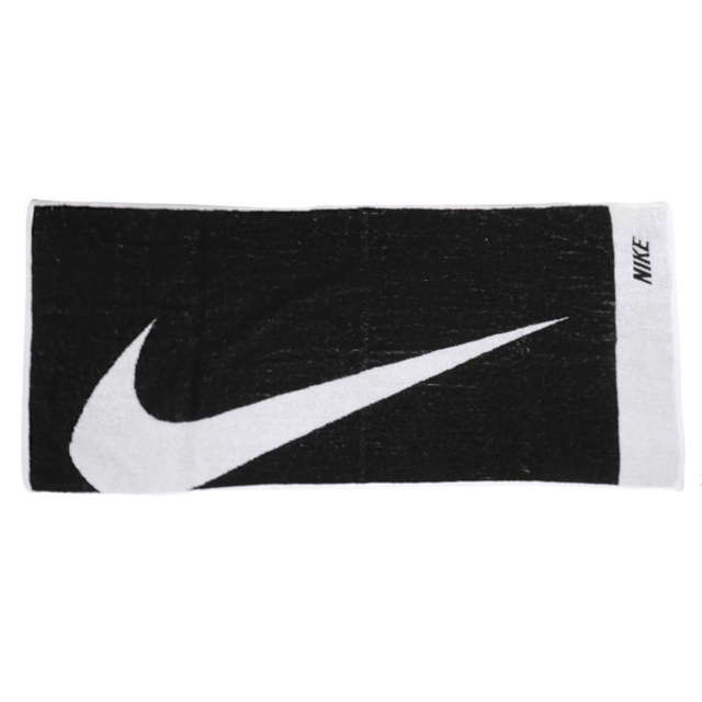 Nike Jacquard [AC2383-189 毛巾 運動 登山 居家 80x35cm LOGO 黑