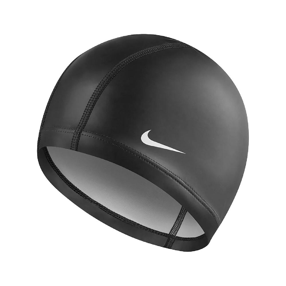Nike 耐吉 泳帽 Synthetic Coated 黑 白 抗氯塗層 耐用 游泳 NESS4600-001