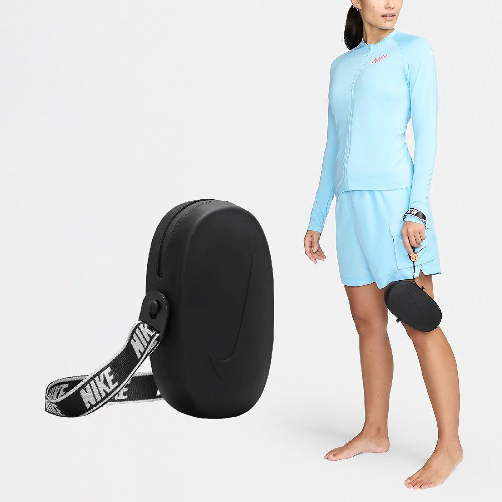 Nike 耐吉 側背包 Swim Water-Resistant Bag 黑 橘 防水 可調背帶 小包 斜背包 NESSE139-001