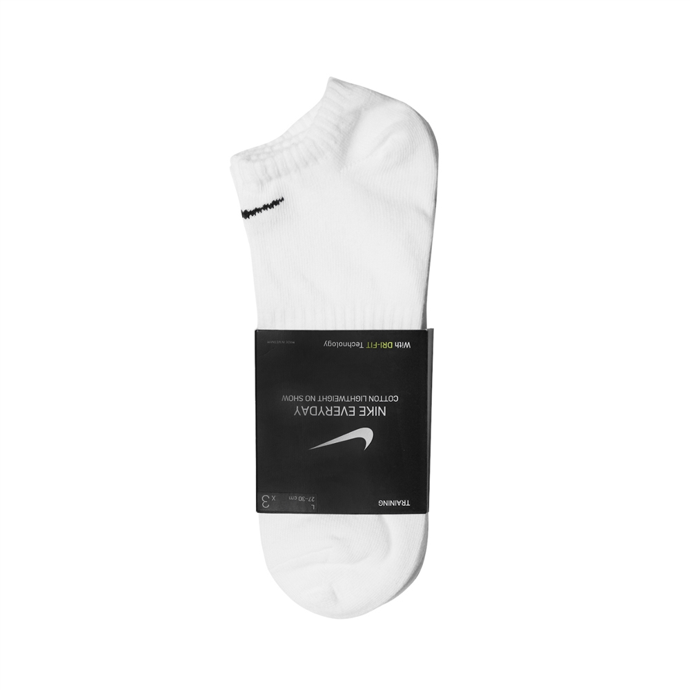 Nike 短襪 薄 白 襪子 配件 運動配件 兩組 SX7678-100