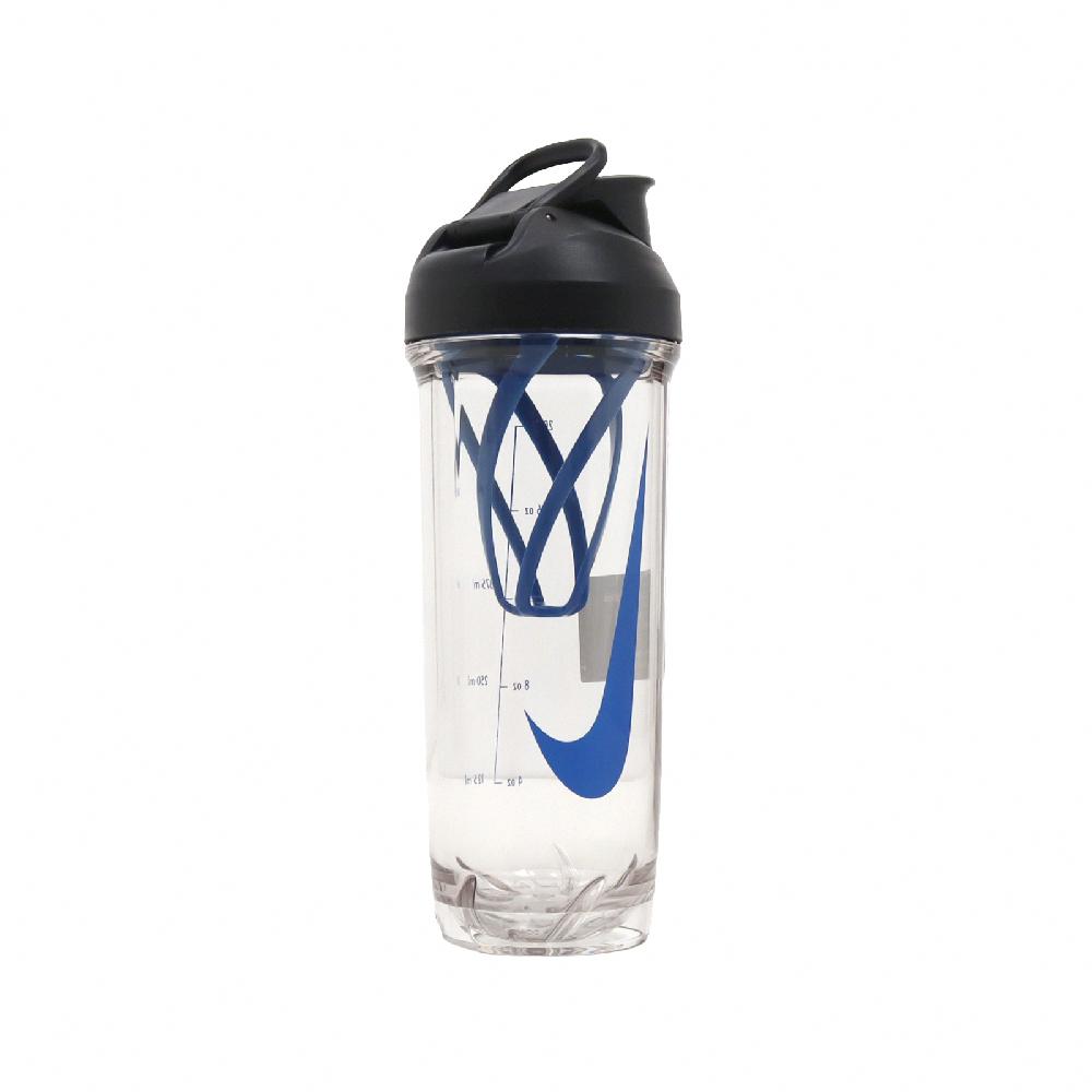 Nike 耐吉 水壺 TR Recharge 2.0 Shaker Bottle 藍 黑 搖搖杯 翻蓋式 運動水壺 N101072491-324